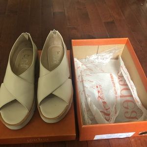 Brand new Off white sandals, size 7.